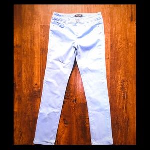 White House Black Market blue denim  skinny jeans